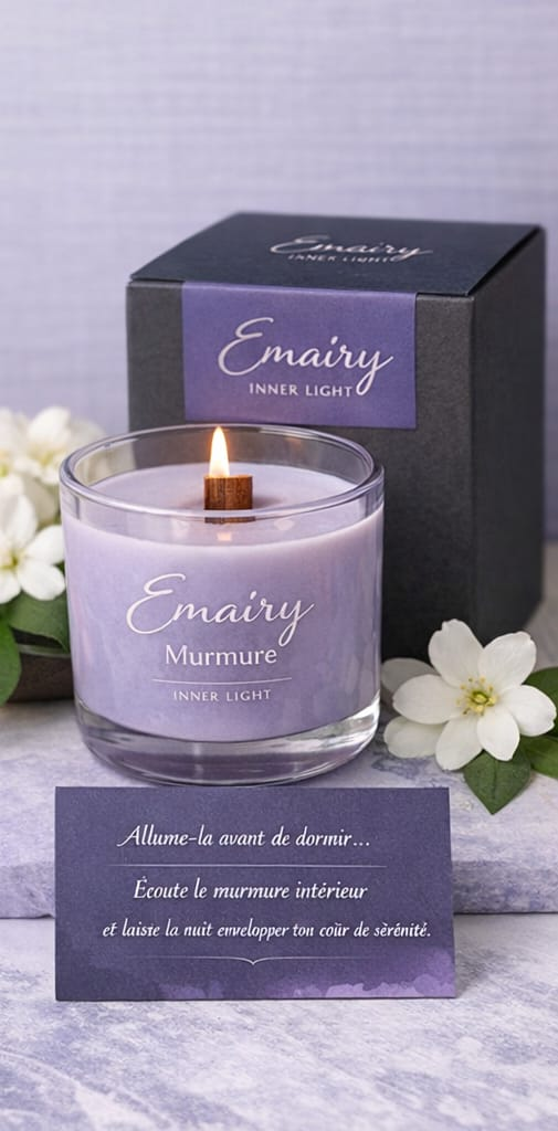 Bougie Murmure de la collection Story Candles